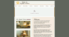 Desktop Screenshot of crystalcrownhotelbd.com